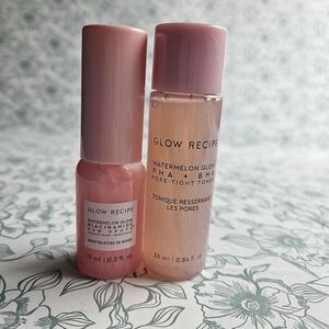 NIB Glow Recipe Watermelon Glow Skincare Minis Set